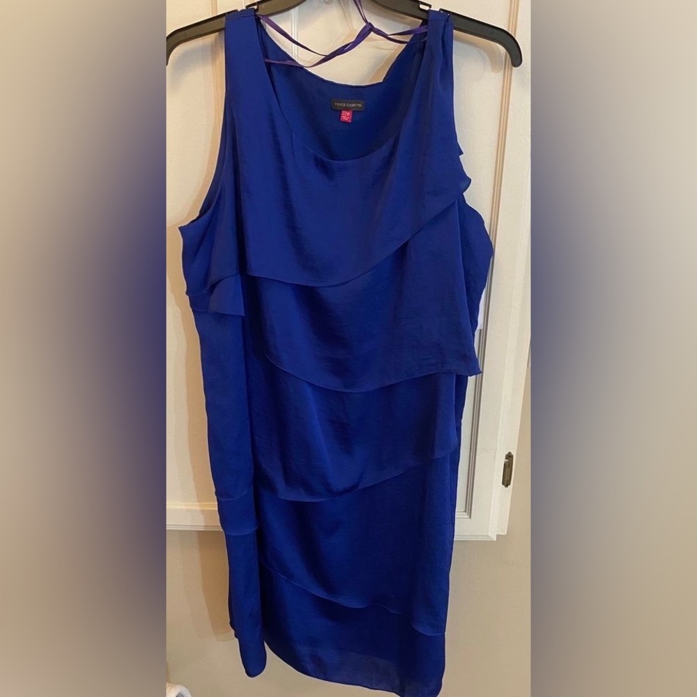 Vince Camuto 22W Royal Blue Dreas - Never Worn with Tags